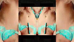 애니 헨타이 섹스와 음악 조합 탐험 장면