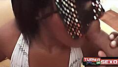 Mulata slut takes anal from angry boyfriend - Amanda Lins