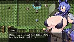 Adventurer Karen reacts to a man's scent - part 2