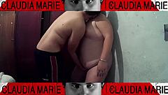 Oh man, I'm like totally between the thighs of this curvy gorda, tasting her vaginal flows... what a horny rush this guarra gives me, y'know?