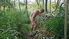 maduro farm worker fucks bricklayer assistant in the bush