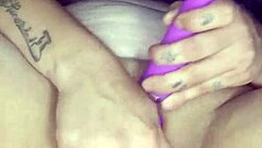 blanquita toys herself into a wet solo frenzy