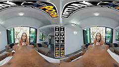 Khloe Kapri büyük siyah yarraktan mutlu son alıyor