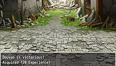 Geezer hero rpg wielding sword and fucking women