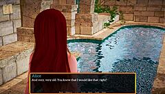 my new family 520 with small tits redhead