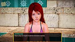 my new family 520 with small tits redhead