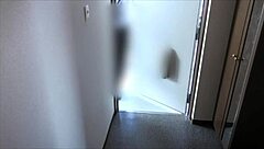 Newlywed couple can't hold back horniness and fuck at entrance 😏