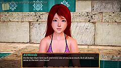 my new family 520 with small tits redhead