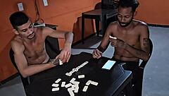 husband's wife hosts friends for game night