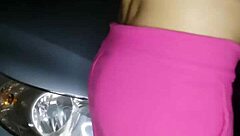 hey babe, i got so horny and gave my pussy in the garage.