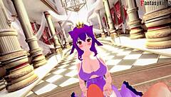 scathach-skadi having sex on throne?