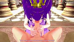 scathach-skadi having sex on throne?