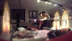 Blowing Slowly Till He Cums Inside Her Mouth