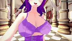 scathach-skadi having sex on throne?