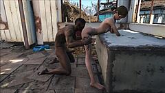 fallout 4 sanctuary training involves fucking brunette slave