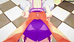 scathach-skadi having sex on throne?