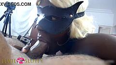 Amazing Ebony Girl With Killer Lips Delivers a Sloppy Blowjob for Nearly 2 Hours. Can You Handle Part 1?