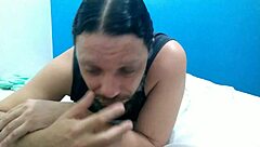 he prepares his ass for an inversion with a sexy girl