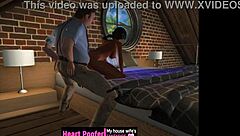 In this cartoon, they handle the due rent payment