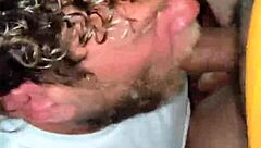 Hey, check out this fat latin cock swallowing cum! 😍