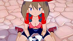 May Haruka Says, Congrats on Being a Good Trainer!