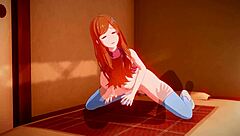 Man, banging big-titted Orihime Inoue from Bleach hentai is wild!