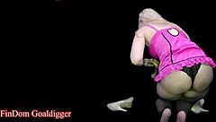 Pay Up, Small Dick! The Blonde Goddess Demands It!