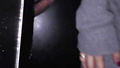 Glory Hole Skinny Girl GETS NAILED in Front of Cuckold Husband!