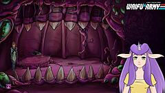 starcraft ii slutcraft redhead striptease in cartoon