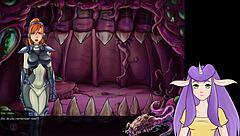 starcraft ii slutcraft redhead striptease in cartoon