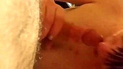 Intense Blowjob from a Slutty Babe in Action