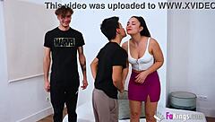 Nuria Millan, the limitless Spanish babe, rocks a wild gangbang scene