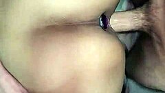 Homemade eating of skinny petite 18+ MOANING girl's VAGINA her ASSHOLE gaping and FARTING