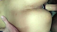 Homemade eating of skinny petite 18+ MOANING girl's VAGINA her ASSHOLE gaping and FARTING