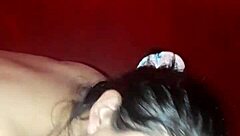 Incredible blowjob leaves him moaning loudly!