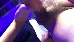 Laying On Table Sucking Cock And Fingering Ass