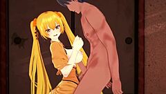 sexy hatsune miku - halloween 2021 remix - vocaloid 3d hentai