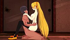 sexy hatsune miku - halloween 2021 remix - vocaloid 3d hentai