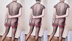 Chinese amateur with big tits gets rough anal in homemade video