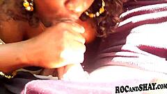 hardcore sex by ebony couple 😍