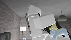 Roblox Condo Ghosts Engage in Wild Hentai Fucking Action