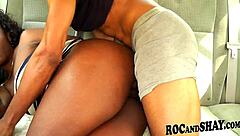 hardcore sex by ebony couple 😍