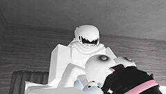 Roblox Condo Ghosts Engage in Wild Hentai Fucking Action