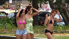 Wild fun in Rio de Janeiro with hot Brazilian amigas.