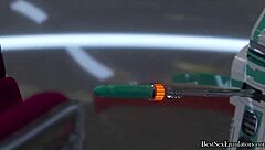 Tjek denne vilde 3D Star Wars sex kompilering