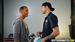 Hung Repairman Offers Jayden Marcos & AJ Sloan Special Service