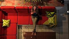 Blonde wife and mother-in-law ride big cock in missing scenes!