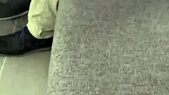 blonde gets anal and cum on tits