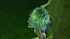 glory hole in this anime cartoon hentai scene