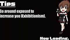 Girl flashes tits during class!